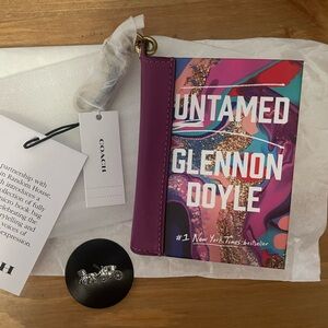 Coach Untamed By Glennon Doyle Book Bag Charm